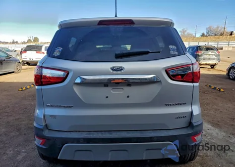 2019 Ford Ecosport Titanium z USA, uszkodzony, nr VIN MAJ6S3KL9KC309888